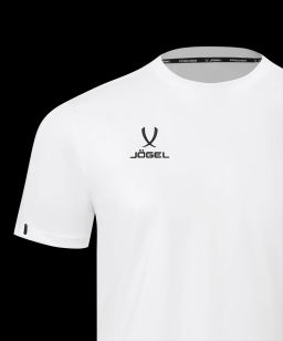 Футболка тренировочная JOGEL PREMIER PerFormDRY TRN CVC Tee, белый  фото 4
