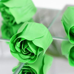 Мыльные розочки, зелёные, набор 3 шт. - Simaland фото 3