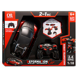 Машина "Молния Макс" р/у, 27 MHz, в коробке