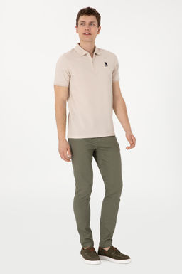 Erkek Koyu Haki Slim Fit Kanvas Pantolon Sepette S_rpriz _ndirim - U.s. polo assn фото 3