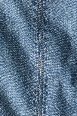 Top denim con peplum - H&m фото 3