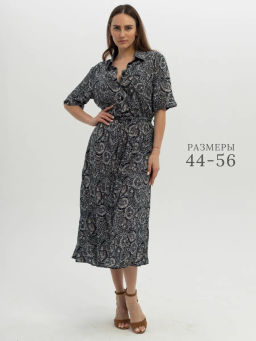платье ВИСКОЗА с ХЛОПКОМ