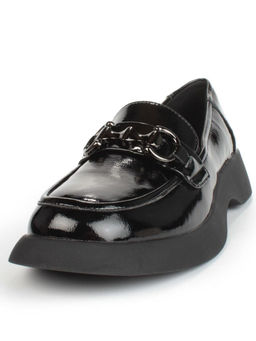 03-DCO137-5 BLACK Лоферы женские (натуральная кожа)