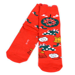 Носки женские р. 35-40 набор 10 штук Новый год / L703 /уп 40/120/микс - Галеонтрейд фото 2