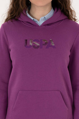 Kad_n Menek_e Kap__onlu Basic Sweatshirt - U.s. polo assn фото 6