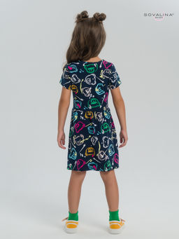 Платье Лето цветные мишки - Sovalina фото 14