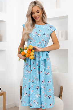 Платье Open Style 6734 голубой