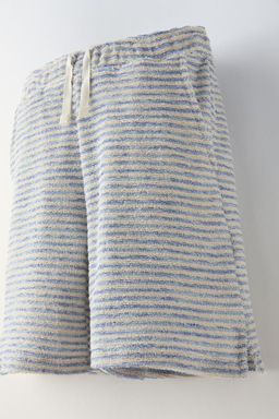 CIZGILI HAVLU KUMASTAN BERMUDA - Zara фото 3