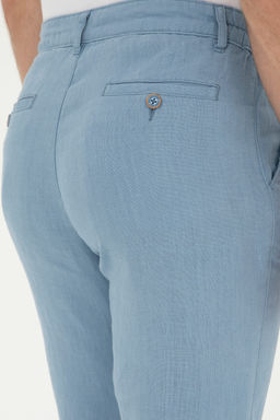 Мужские брюки из парусины цвета индиго - U.s. polo assn фото 11