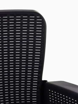 Набор "Ротанг Лайт": 2 кресла, стол, мокко