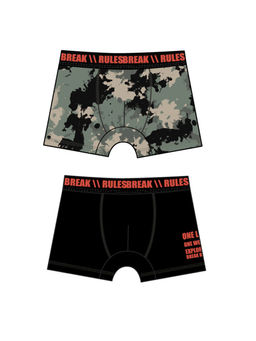 Трусы-боксеры PlayToday Underwear для мальчика набор 2 шт хлопок с эластаном черный  фото 2