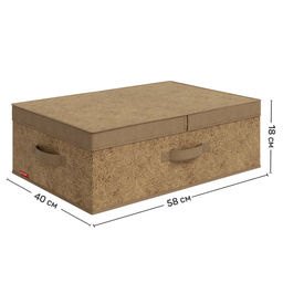 Короб стеллажный с двойной крышкой, 58*40*18 см, MONET AUTUMN, шт - Valiant фото 2