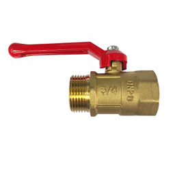 Кран шаровый для воды 3/4" г-ш (латунь), рычаг