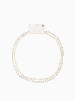 Бусы Классика шар №8, цвет молочный, L=125 см