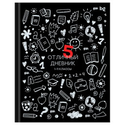 Дневник тв. об., 1-11 кл. "Отличный дневник" (Д5т40_лг 64716, BG) глянцевая ламинация