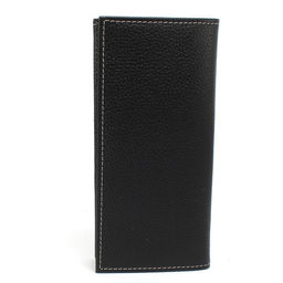 Портмоне мужское Croco-ПР-965 натуральная кожа 3 отд, 10 карм, черный флотер (40) 259970  фото 2