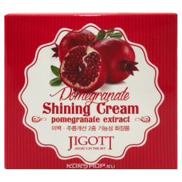 Крем для лица для сияния кожи с экстрактом граната Jigott, Корея, 70 мл Акция