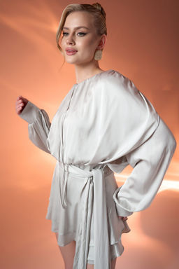 Платье Муза (жемчужный) - Эльза фото 24