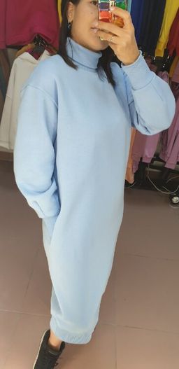 Платье футер 3х нитка с НАЧЁСОМ