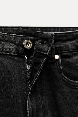 ZW COLLECTION MID-WAIST BOOTCUT CONTOUR JEANS - Zara фото 9