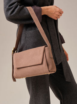 Замшевая сумка Nova DBR 31391 капучино фото 6