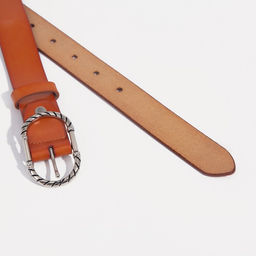 Ремень, ширина 3 см, винт, пряжка металл, цвет оранжевый - Simaland фото 2