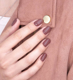 LuxVisage Лак для ногтей GEL finish тон 23 лилово-сливовый 9мл - Golden rose фото 2