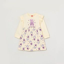 CRB wear/CWNG 62804-21-281 Платье для девочки, экрю/Ex.Cherubino фото 2