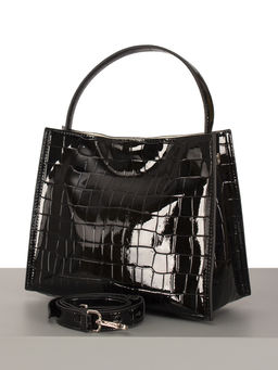 LACCOMA сумка НИ8007-черный натуральная кожа фото 2