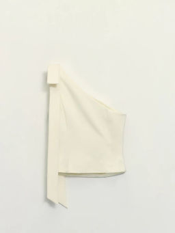 Топ асимметричный с бантом / Zarina