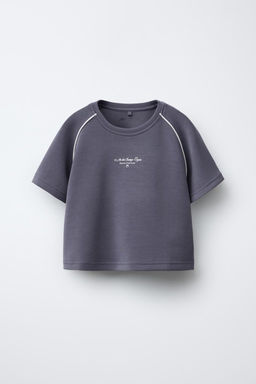 MODAL SLOGAN T-SHIRT