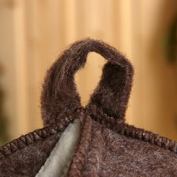 Шапка для бани Крестоносец, коричневая - Simaland фото 3