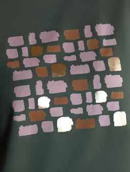 VILATTE / Футболка из премиального хлопка с авторским принтом  фото 2