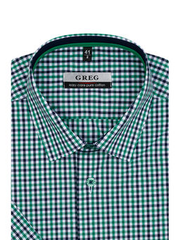 Сорочка мужская короткий рукав GREG 435/201/0094/Z/1p  фото 2