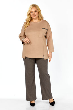 Джемпер Элль стиль 2437а бежевый