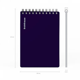 Цена за 4 шт. Блокнот с пластиковой обложкой на спирали ErichKrause Reef, А6, 80 листов, клетка_MIX-PACK  фото 9