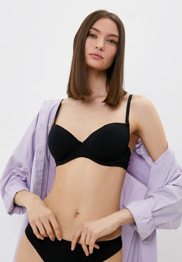 Классический бюстгальтер из смесовой хлопковой ткани - Deseo фото 8