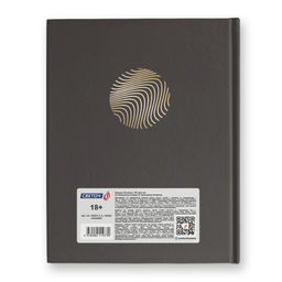 Светоч Бизнес-блокнот, мат. лам. + тис. золотой фольгой, 80ББТ5_8_5_1 A5+ 80 л. 22 шт. клетка Затмение 000922