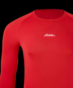 Футболка компрессионная с длинным рукавом JOGEL CAMP PerFormDRY Baselayer LS Tee, красный  фото 4