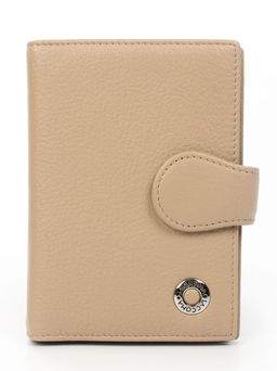 LACCOMA обложка для авто документов LA-3090-бежевый натуральная кожа