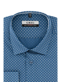 Сорочка мужская длинный рукав GREG 233/231/1854/Z/1p_V
