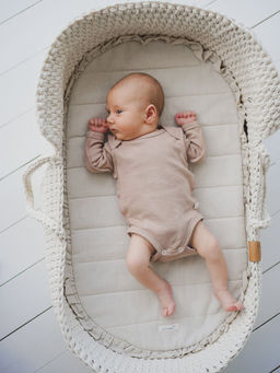 Боди с наружными швами Карамель 0+