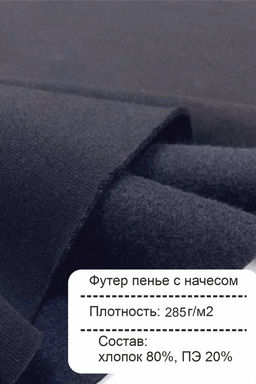 Толстовка с начесом с воротником ТФнач