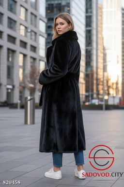 Шуба женская из искусственного меха - Bruno фото 2