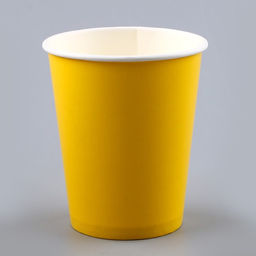 Набор бумажной посуды: 6 тарелок, 6 стаканов, цвет жёлтый - Страна карнавалия фото 5