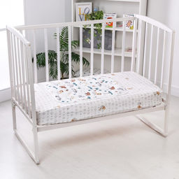 Пеленка на непромокаемой основе, 50*70 см Зверята - Крошка я фото 9