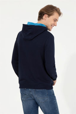 Мужской темно-синий свитшот Неожиданная скидка в корзине - U.s. polo assn фото 5