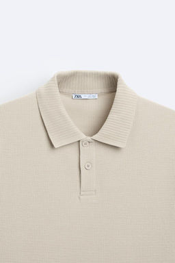 TEXTURED POLO SHIRT - Zara фото 26