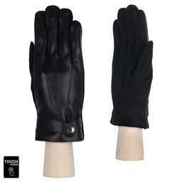 Комбинированные мужские перчатки FABRETTI 3.20-1 black