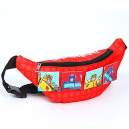 Сумка поясная детская для мальчика, 25×6×13 см, Трансформеры